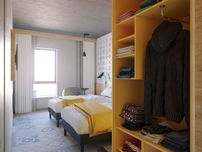 bedroom 1 - hotel ibis styles bucharest city center - bucharest, romania