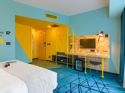 bedroom 4 - hotel ibis styles bucharest erbas - bucharest, romania