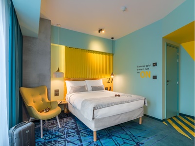 bedroom 2 - hotel ibis styles bucharest erbas - bucharest, romania