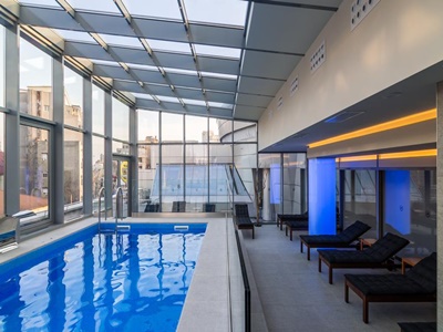 indoor pool - hotel sheraton bucharest - bucharest, romania