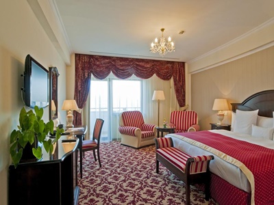 bedroom 1 - hotel hilton sibiu - sibiu, romania