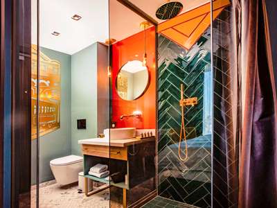 bathroom - hotel mercure timisoara - timisoara, romania