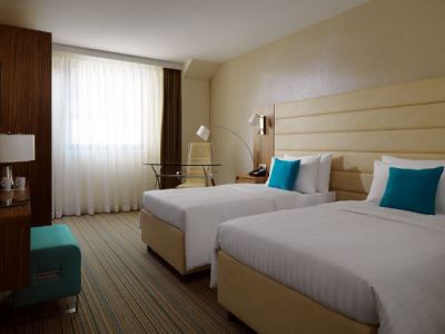bedroom 1 - hotel courtyard city center - belgrade, serbia