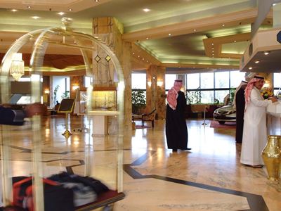 lobby - hotel intercontinental al jubail - al jubail, saudi arabia
