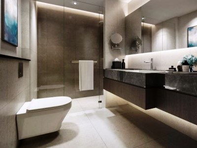 bathroom - hotel somerset downtown al khobar - al khobar, saudi arabia