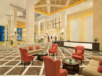 lobby - hotel doubletree by hilton hotel dhahran - al khobar, saudi arabia