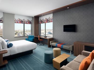 bedroom 3 - hotel aloft dhahran - al khobar, saudi arabia