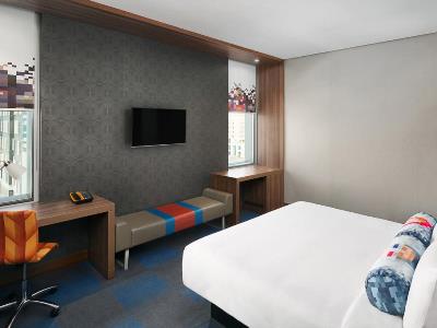 bedroom 2 - hotel aloft dhahran - al khobar, saudi arabia