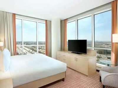 standard bedroom - hotel hilton garden inn al khobar - al khobar, saudi arabia