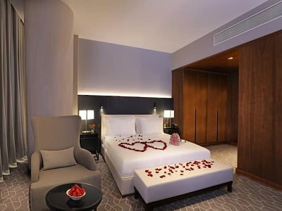 bedroom 3 - hotel millennium madinah airport - medina, saudi arabia