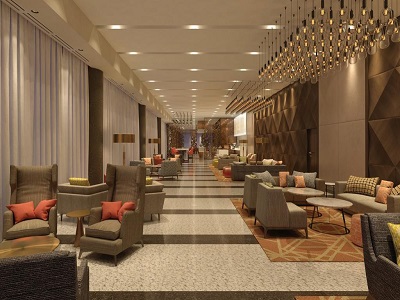 lobby - hotel millennium madinah airport - medina, saudi arabia