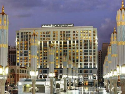 exterior view - hotel anwar al madinah movenpick - medina, saudi arabia