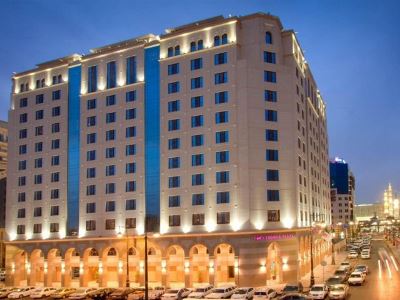 exterior view - hotel crowne plaza madinah - medina, saudi arabia
