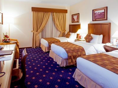 bedroom 6 - hotel intercontinental dar al hijra - medina, saudi arabia