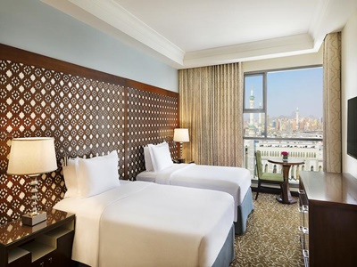bedroom 1 - hotel hilton suites makkah - mecca, saudi arabia
