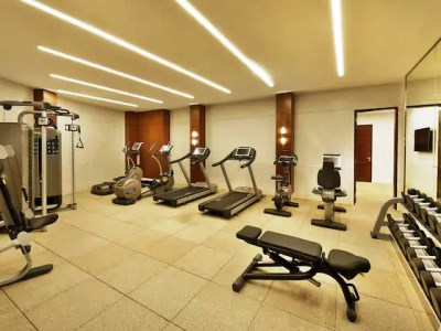 gym - hotel conrad makkah - mecca, saudi arabia