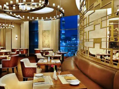 restaurant - hotel conrad makkah - mecca, saudi arabia