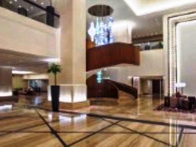 lobby - hotel jabal omar hyatt regency makkah - mecca, saudi arabia
