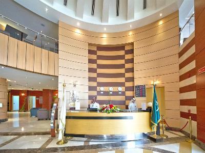 lobby - hotel elaf al mashaer - mecca, saudi arabia