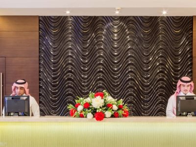 lobby - hotel m hotel makkah by millennium - mecca, saudi arabia