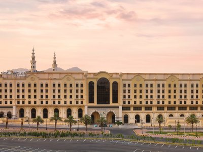 exterior view - hotel four points by sheraton makkah al naseem - mecca, saudi arabia
