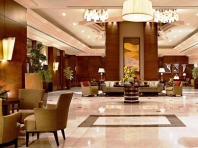 lobby - hotel elaf bakkah - mecca, saudi arabia
