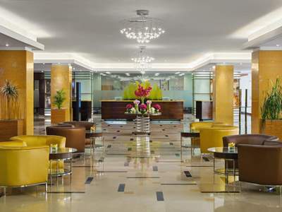 lobby 1 - hotel radisson blu - riyadh, saudi arabia