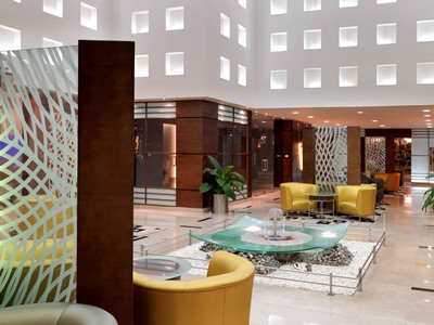lobby - hotel radisson blu - riyadh, saudi arabia