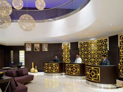 lobby - hotel courtyard riyadh diplomatic quarter - riyadh, saudi arabia