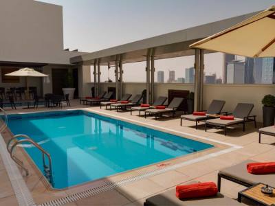 outdoor pool - hotel centro waha - riyadh, saudi arabia