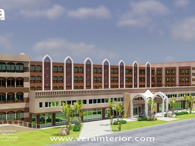 exterior view - hotel al mutlaq - riyadh, saudi arabia