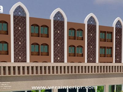 exterior view 1 - hotel al mutlaq - riyadh, saudi arabia