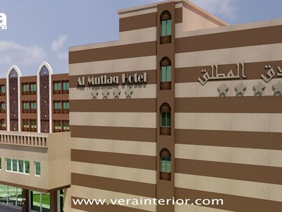 exterior view 2 - hotel al mutlaq - riyadh, saudi arabia
