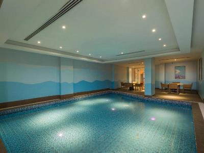 indoor pool - hotel boudl al qasr - riyadh, saudi arabia