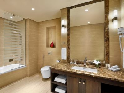 bathroom - hotel residence inn jazan - jazan, saudi arabia