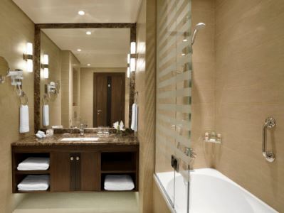 bathroom 1 - hotel residence inn jazan - jazan, saudi arabia