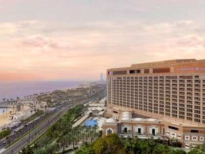 exterior view - hotel jeddah hilton - jeddah, saudi arabia