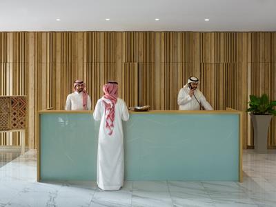 lobby - hotel adagio jeddah city center - jeddah, saudi arabia