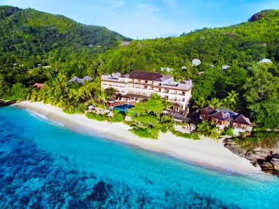 exterior view - hotel doubletree allamanda resort and spa - mahe, seychelles