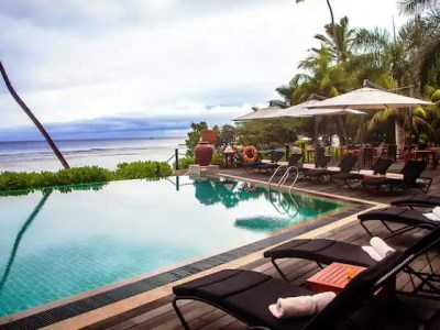 outdoor pool - hotel doubletree allamanda resort and spa - mahe, seychelles