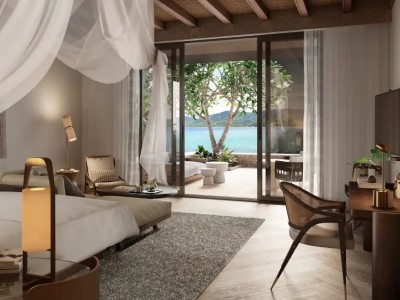 bedroom 2 - hotel mango house, lxr hotels and resorts - mahe, seychelles