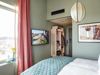 bedroom 2 - hotel best western plus aby - gothenburg, sweden