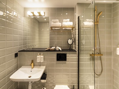 bathroom - hotel best western plus aby - gothenburg, sweden