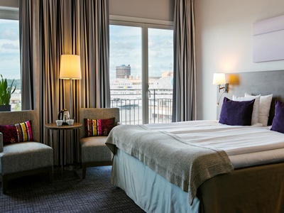 bedroom - hotel scandic no.25 - gothenburg, sweden