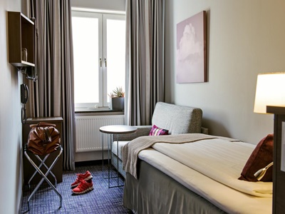 bedroom 2 - hotel scandic no.25 - gothenburg, sweden