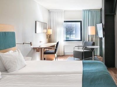 bedroom 1 - hotel quality hotel 11 - gothenburg, sweden