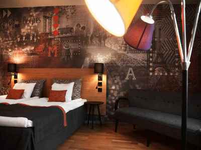 bedroom 1 - hotel scandic karlstad city - karlstad, sweden