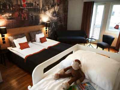 bedroom 2 - hotel scandic karlstad city - karlstad, sweden
