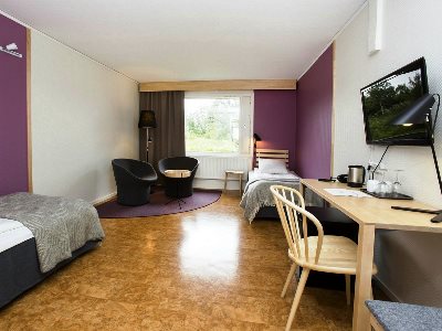 bedroom - hotel camp ripan - kiruna, sweden