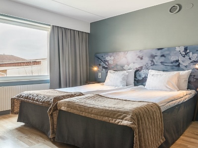bedroom 1 - hotel quality ekoxen - linkoping, sweden